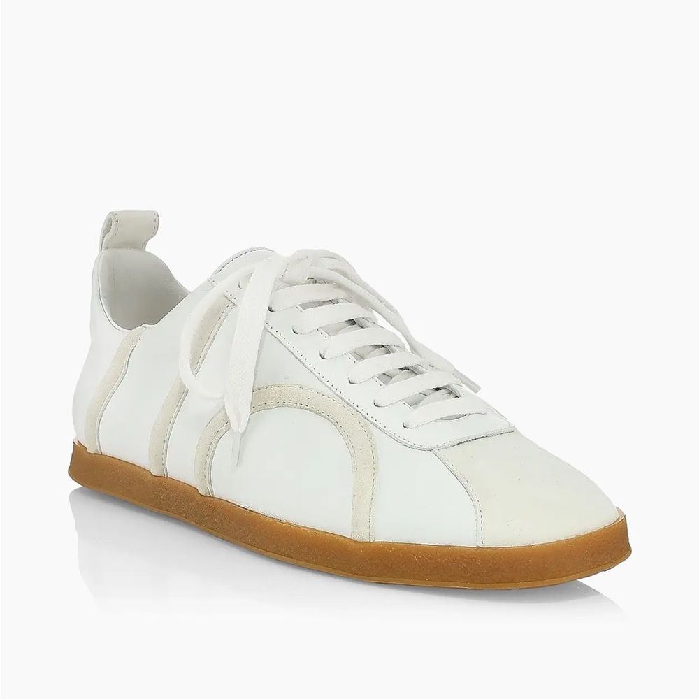 Toteme - The Leather Low-Top Sneakers